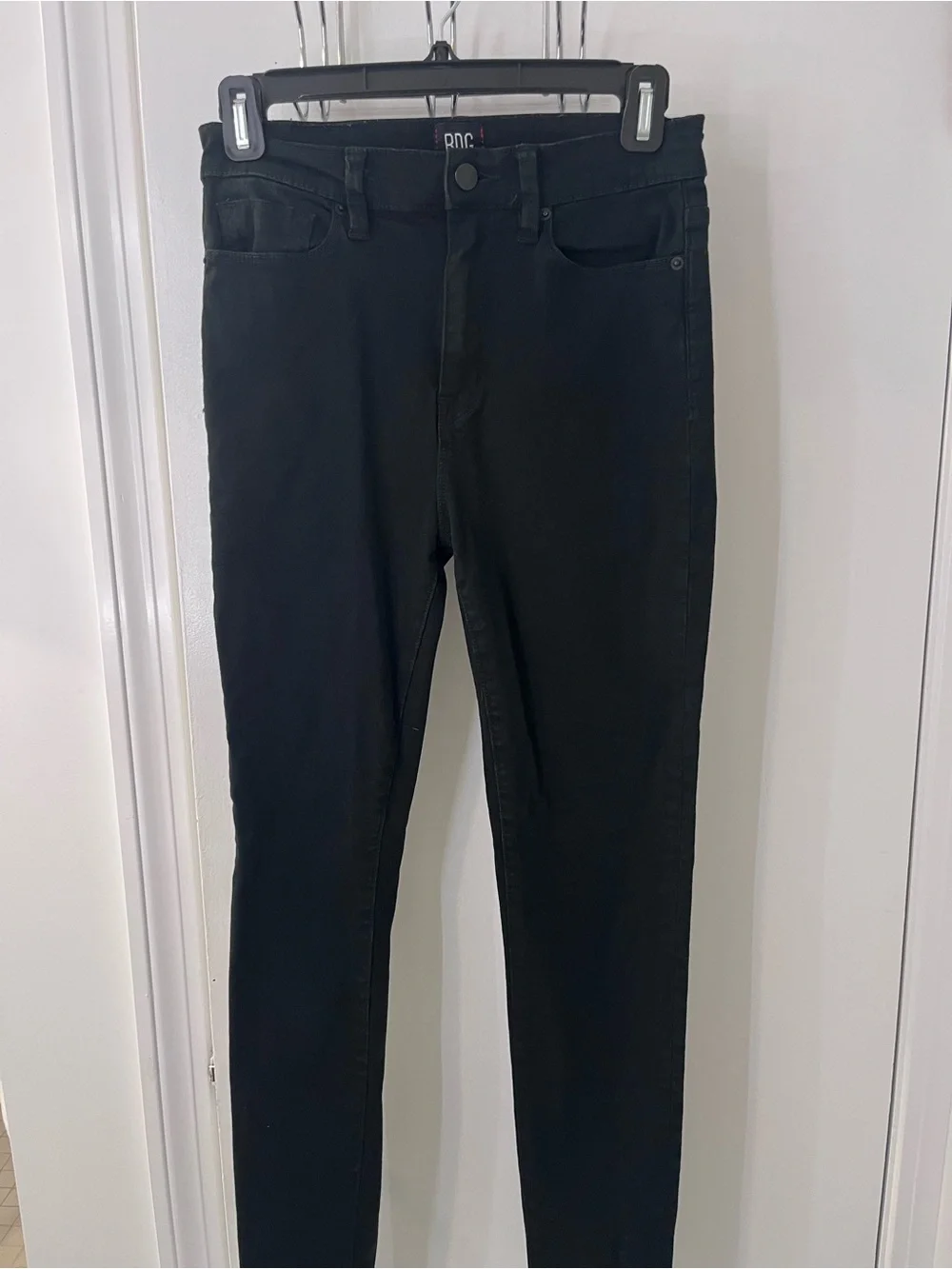 BDG Black High-Rise Skinny Jeans